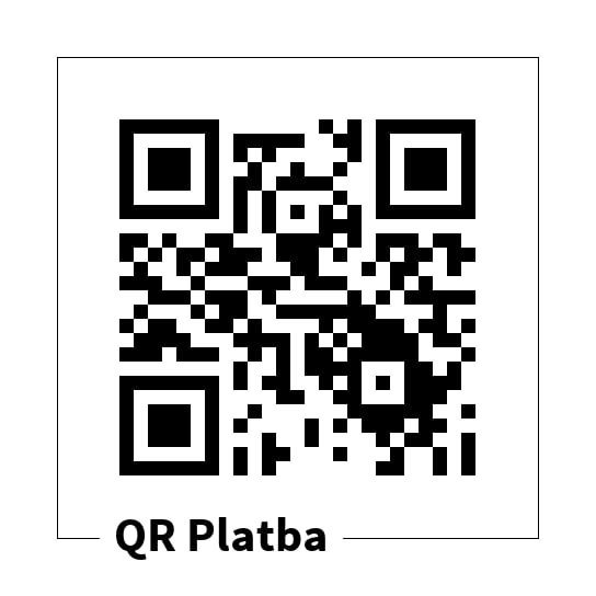 QR kód pro finanční podporu projektu Rakovina s nadhledem
